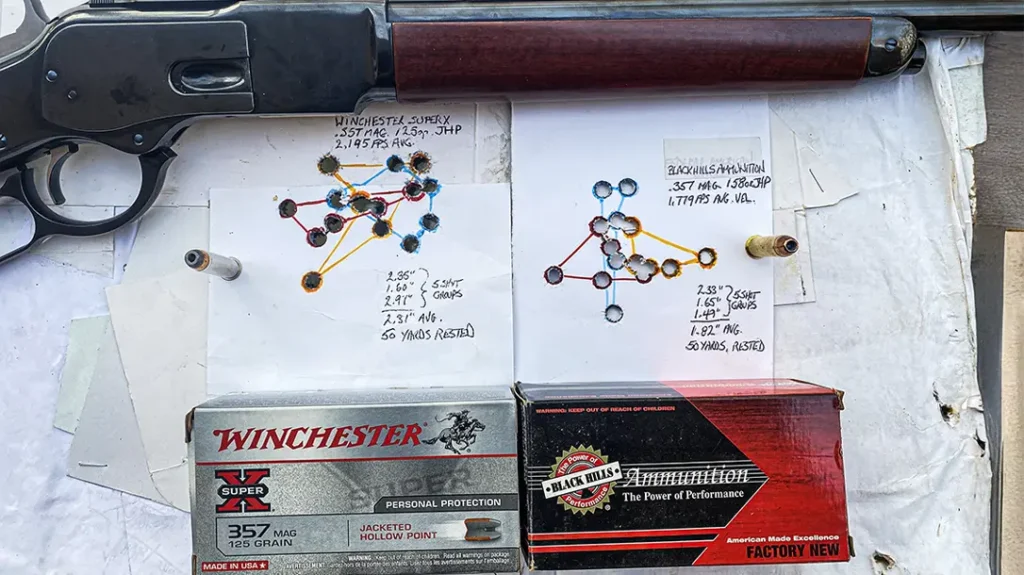 Cimarrons John Russell Rifle performance.