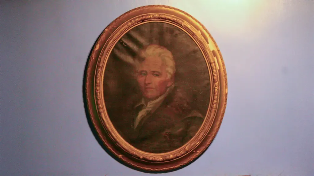 Painting of Daniel Boone.