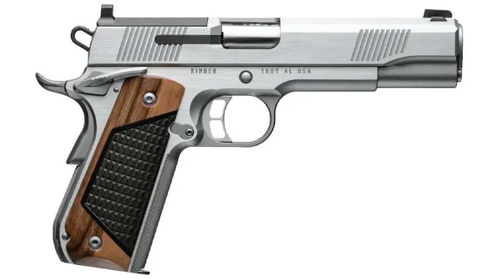 The Kimber 1911 Next Gen has an external extractor.