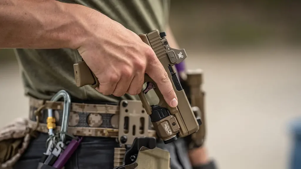 The Vortex Defender XL is compact and feature rich.