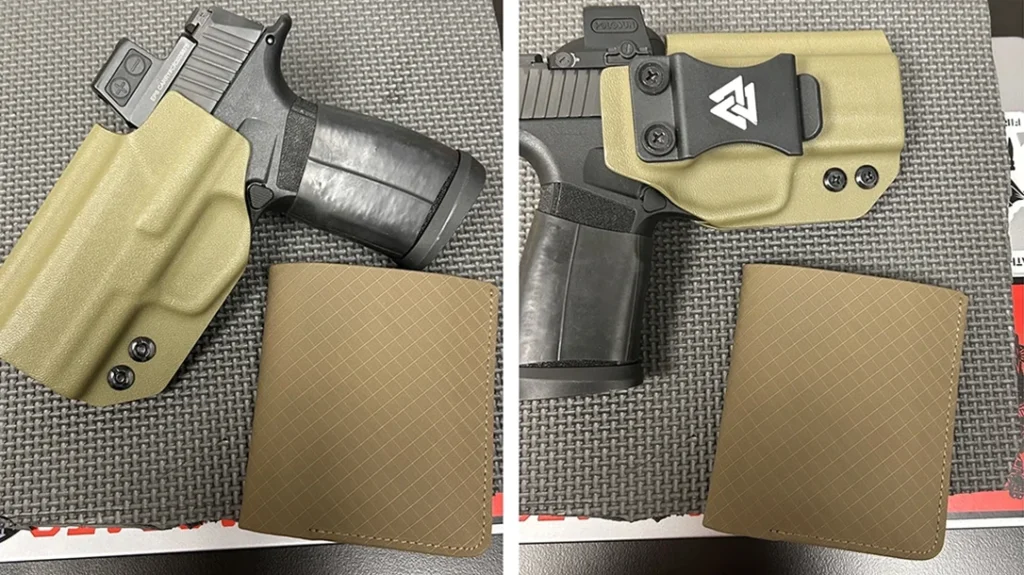 The second Kydex option the author tried was the Odin Holsters Valknut.