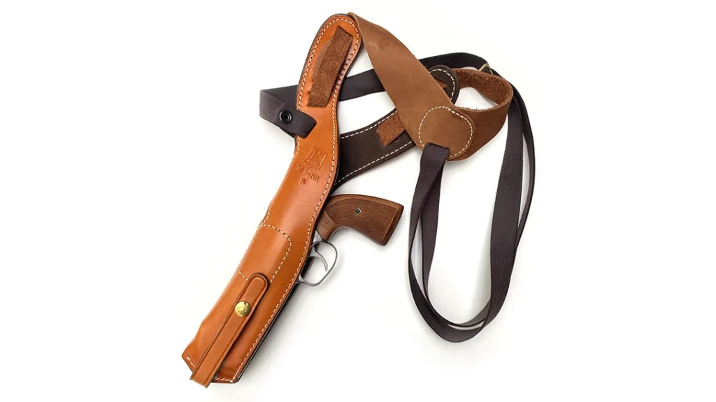 The Triple K Model 191 shoulder holster is a favorite of the author.
