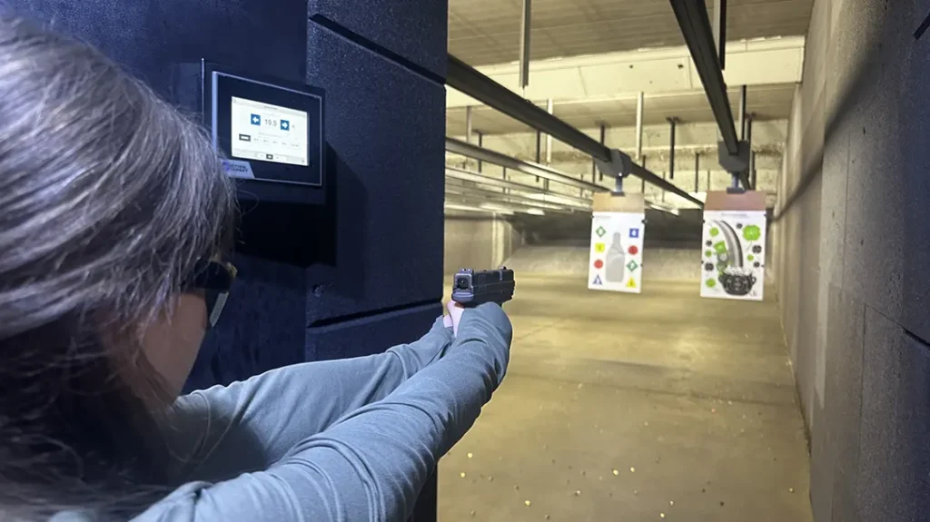 I am actually looking forward to shooting a .40 caliber pistol again.