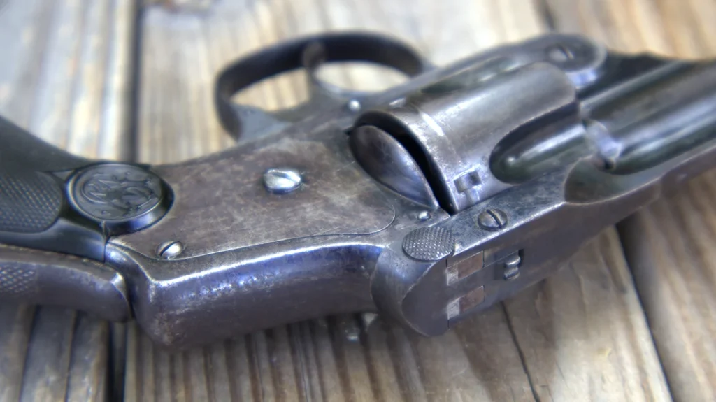 The Safety Hammerless does have a hammer, but it is enclosed within the frame.