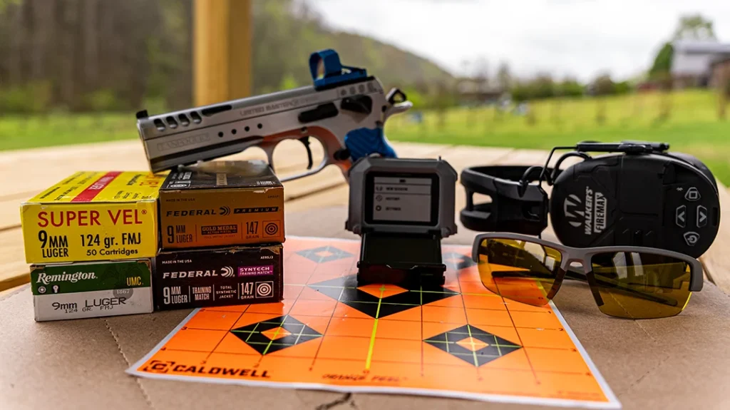 Each type of ammunition grouped well, which is a testament to both the pistol's accuracy and the ammunition.