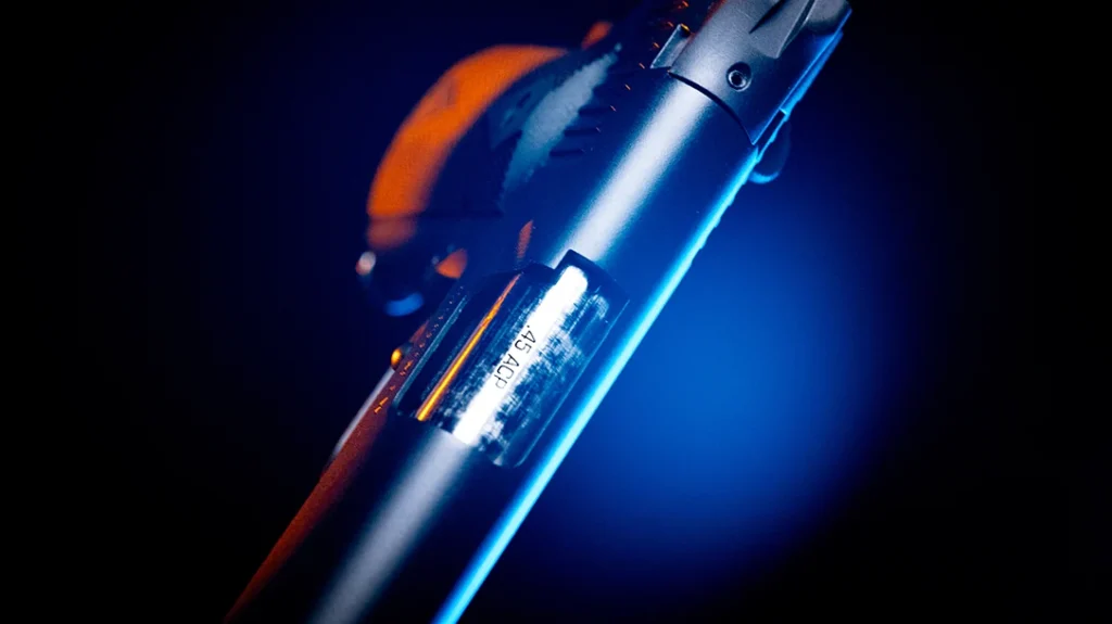 There’s an assumption that .45 ACP is “too much gun” for a first-time shooter. But it’s not that simple.