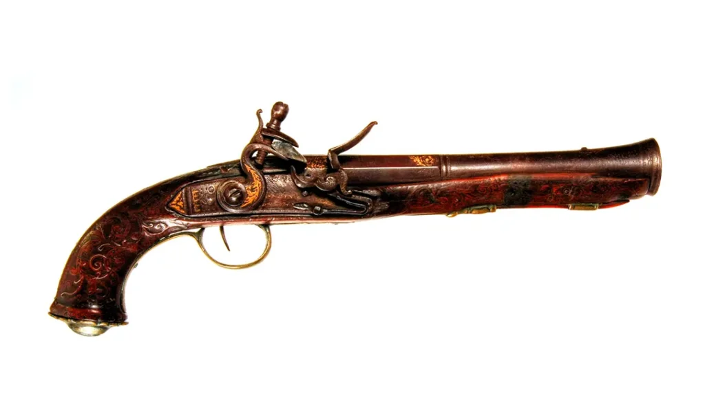 The Blunderbuss was invented by the Danish during the mid-17th century. 