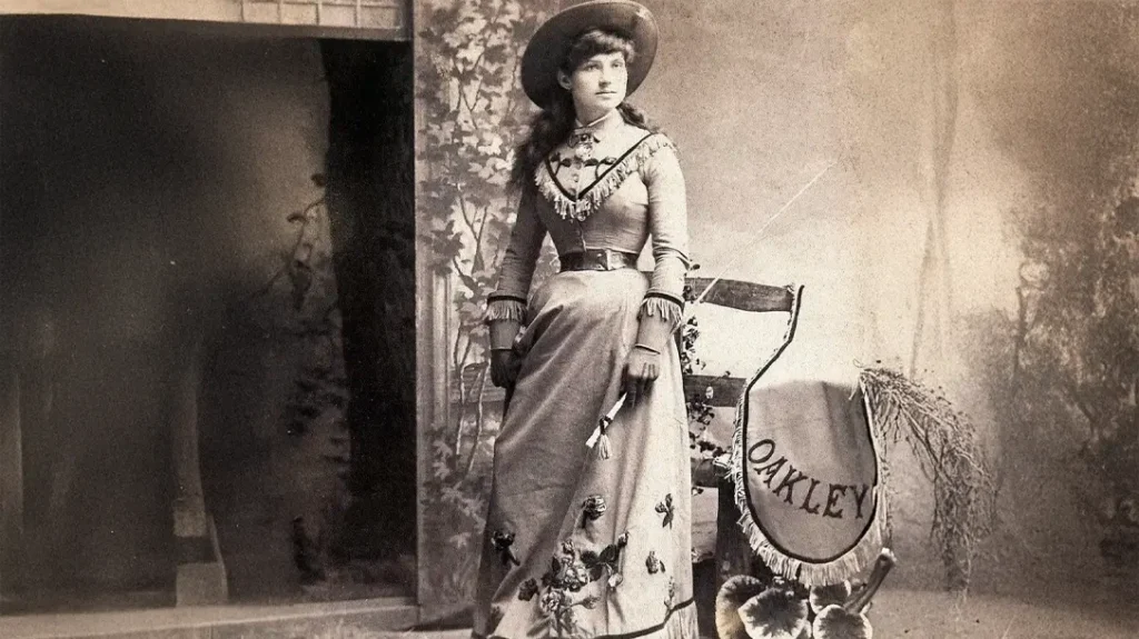 Women of the Wild West Annie Oakley.