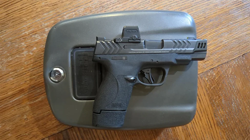 My favorite safe is the Hornady RapidSafe with RFID technology.