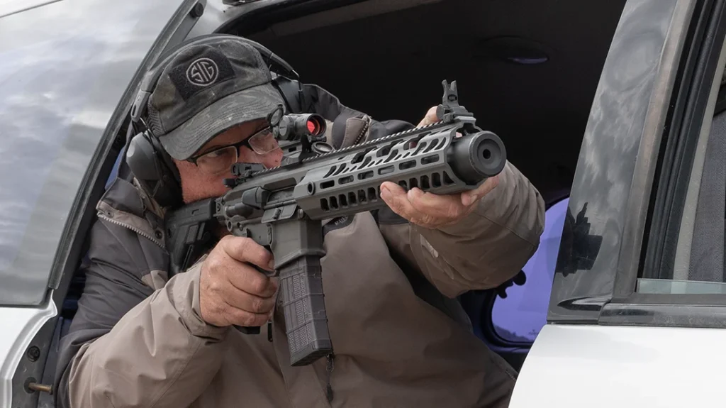 Vehicles are much better at providing an exit than a means of cover.