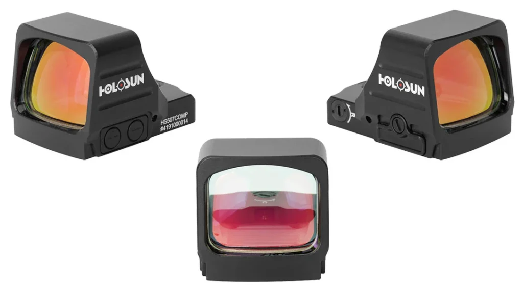 The Warwick Tactical Direct Mount Limited Optics Pistol shipped with the Holosun 507Comp already mounted, which is my preferred optic for competition shooting.