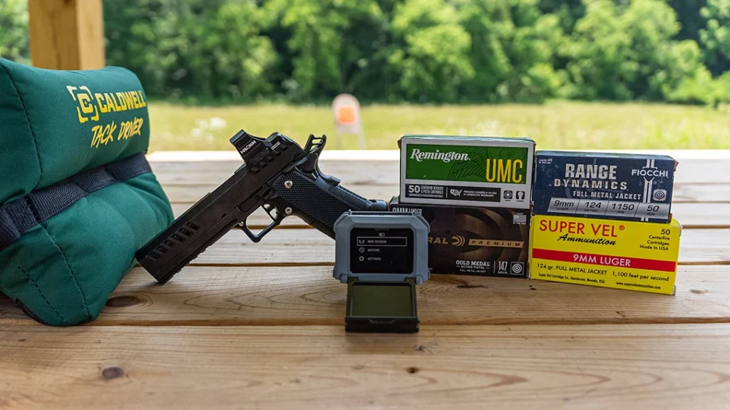 For the Warwick Tactical Limited Optics Pistol, the author chose 124-grain and 147-grain competition loads that I would use in matches.