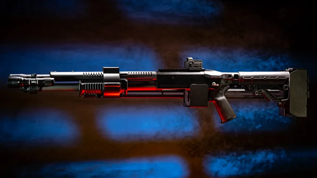 The author keeps his Mossberg 590R close to where I sleep, but it’s not just lying loose.