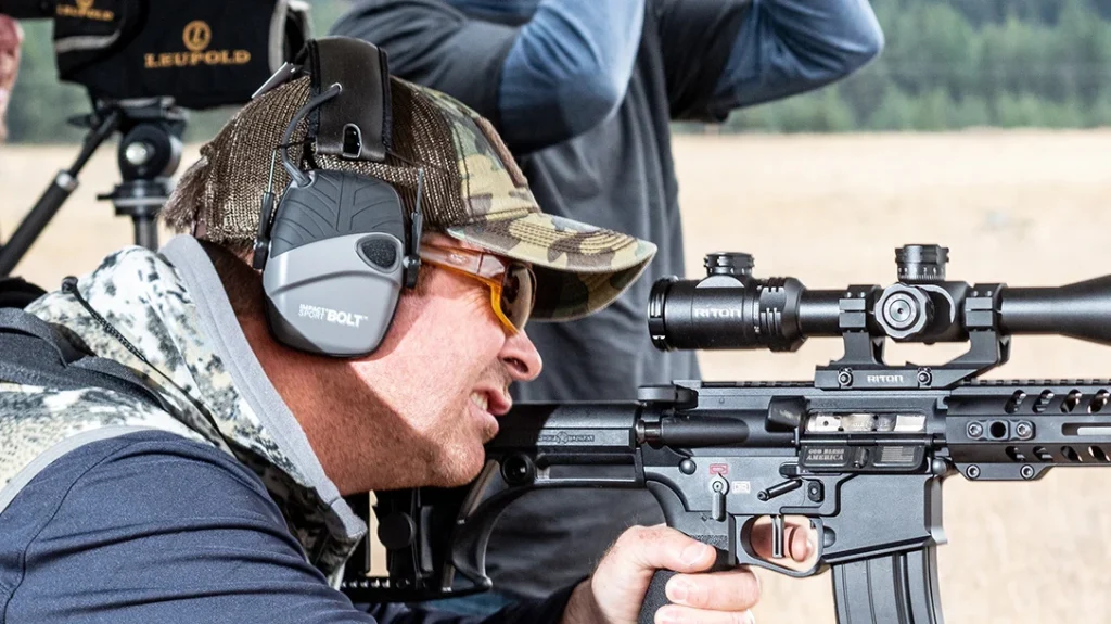 Outer ear muffs are created with a headband and ear cups.