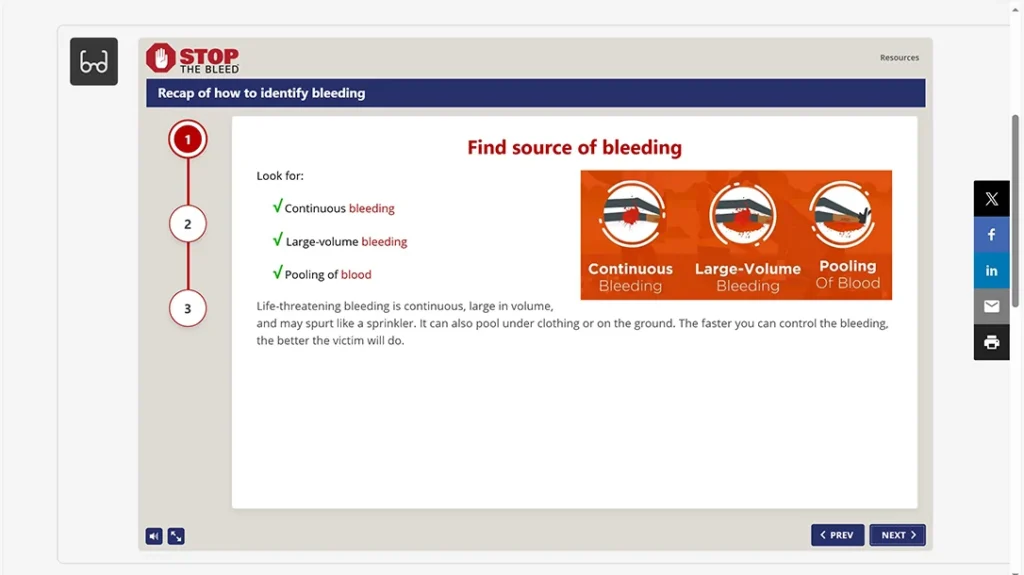 Identify the bleeding screenshot.