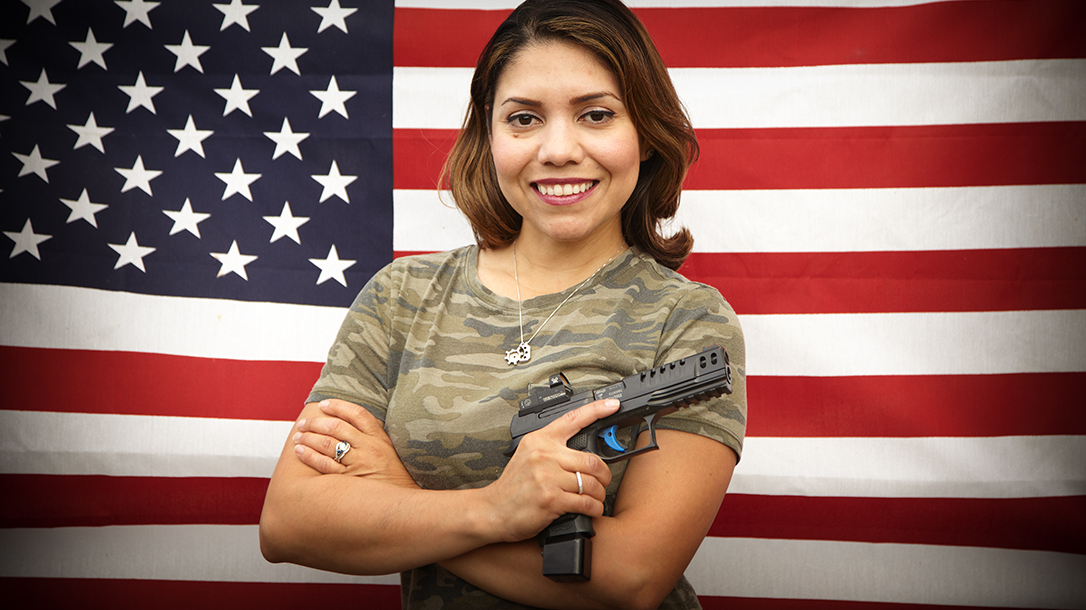 Gabby Franco, handgun, Top Shot