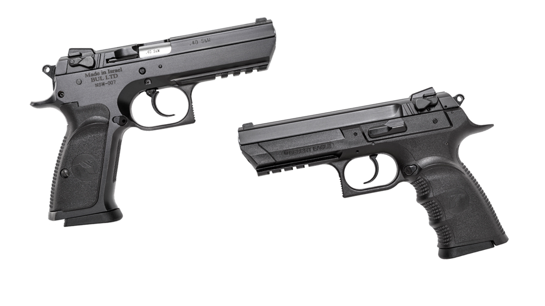 With both full-size and semi-compact variants, on either a steel or polymer frame, the new Magnum Research Baby Eagle III delivers versatility in 9mm, .45 ACP and .40 S&W.