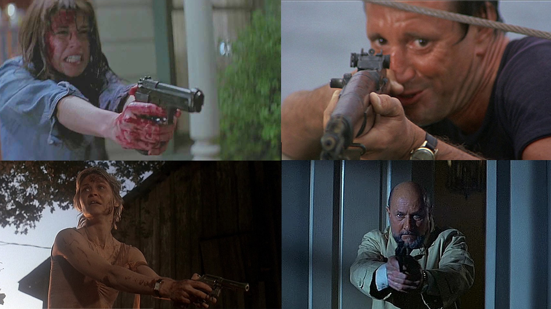 The guns in horror movies used to save the day.
